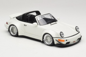Porsche 911 964 RWB Targa Balts GT Spirit 1:18 GT188 Sveķi — attēls 4 no 6