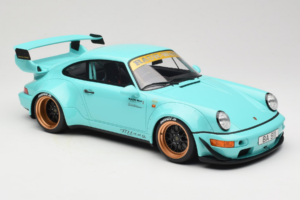 Porsche 911 964 RWB Tiffany GT Spirit 1:12 GT951 Sveķi — attēls 4 no 6