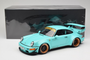 Porsche 911 964 RWB Tiffany GT Spirit 1:12 GT951 Sveķi — attēls 6 no 6