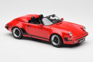 Porsche 911 964 Speedster Sarkans KK-Scale 1:18 KKDC180451 Metāls — attēls 4 no 6