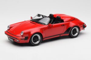 Porsche 911 964 Speedster Sarkans KK-Scale 1:18 KKDC180451 Metāls