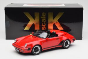 Porsche 911 964 Speedster Sarkans KK-Scale 1:18 KKDC180451 Metāls — attēls 6 no 6