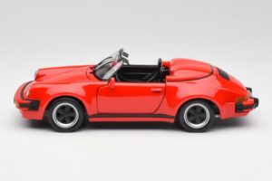 Porsche 911 964 Speedster Sarkans Maisto 1:18 37800-M2 Metāls — attēls 4 no 8