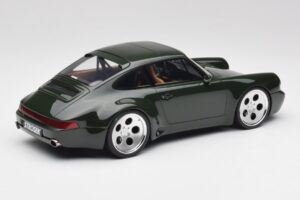 Porsche 911 964 Strosek Mega 30 Ozola Zaļš Metālisks GT Spirit 1:18 GT482 Sveķi — attēls 2 no 6
