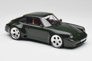 Porsche 911 964 Strosek Mega 30 Ozola Zaļš Metālisks GT Spirit 1:18 GT482 Sveķi — attēls 4 no 6