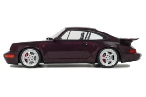 Porsche 911 964 Turbo S Violets GT Spirit 1:18 GT499 Sveķi — attēls 3 no 5