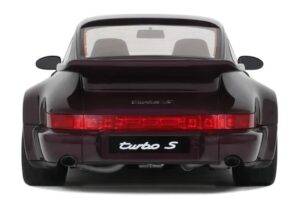 Porsche 911 964 Turbo S Violets GT Spirit 1:18 GT499 Sveķi — attēls 5 no 5