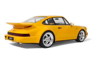 Porsche 911 964 Turbo S Speed Yellow GT Spirit 1:8 GTS801701 Sveķi — attēls 2 no 5