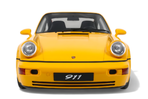 Porsche 911 964 Turbo S Speed Yellow GT Spirit 1:8 GTS801701 Sveķi — attēls 4 no 5