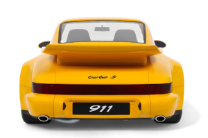 Porsche 911 964 Turbo S Speed Yellow GT Spirit 1:8 GTS801701 Sveķi — attēls 5 no 5