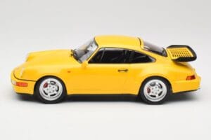 Porsche 911 964 Turbo Dzeltens Minichamps 1:18 155069100 Metāls — attēls 3 no 6