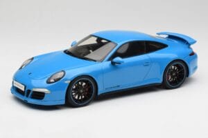Porsche 911 991 Carrera 4S Aerokit Zils GT Spirit 1:18 GT085 Sveķi