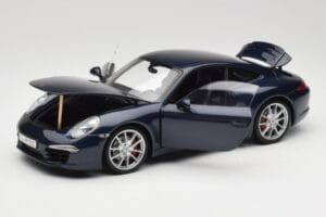 Porsche 911 991 Carrera S Blue Metallic Minichamps 1:18 WAP0210200C Metāls — attēls 2 no 8