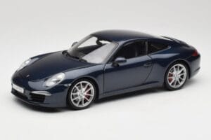 Porsche 911 991 Carrera S Blue Metallic Minichamps 1:18 WAP0210200C Metāls
