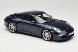 Porsche 911 991 Carrera S Blue Metallic Minichamps 1:18 WAP0210200C Metāls — attēls 6 no 8