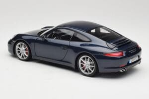 Porsche 911 991 Carrera S Blue Metallic Minichamps 1:18 WAP0210200C Metāls — attēls 7 no 8