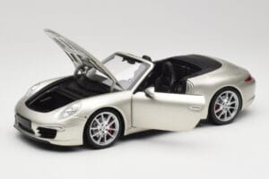 Porsche 911 991 Carrera S Kabriolets GT Sudrabs Metālisks Minichamps 1:18 100061030 Metāls — attēls 2 no 8