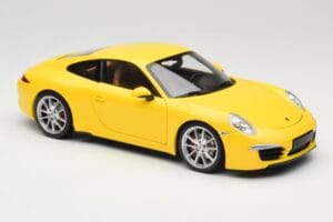 Porsche 911 991 Carrera S Racing Yellow Minichamps 1:18 100061021 Metāls — attēls 6 no 8