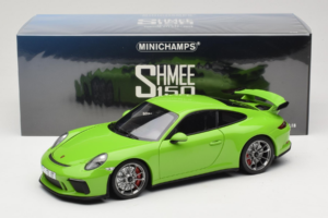Porsche 911 991 GT3 Zaļš Shmee150 Minichamps 1:18 110067025 Metāls — attēls 8 no 8