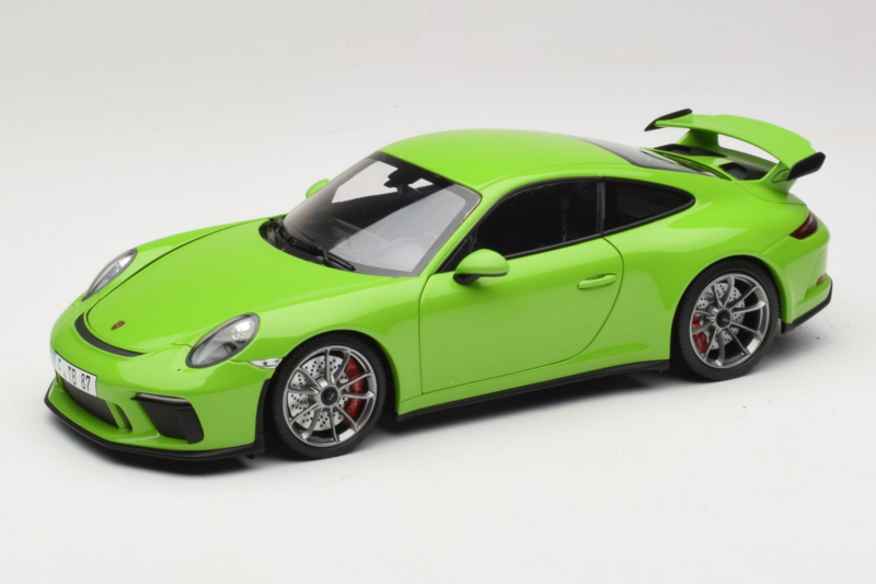 Porsche 911 991 GT3 Zaļš Shmee150 Minichamps 1:18 110067025 Metāls