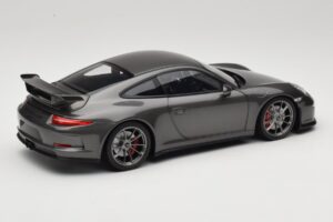 Porsche 911 991 GT3 Grey Metallic Minichamps 1:18 110062720 Metāls — attēls 3 no 8