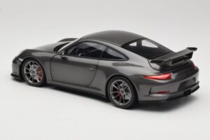 Porsche 911 991 GT3 Grey Metallic Minichamps 1:18 110062720 Metāls — attēls 7 no 8