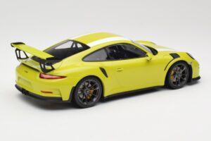 Porsche 911 991.1 GT3 RS Lizard Green & Stripes Minichamps 1:18 155066224 Metāls — attēls 2 no 6