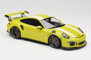 Porsche 911 991.1 GT3 RS Lizard Green & Stripes Minichamps 1:18 155066224 Metāls — attēls 4 no 6