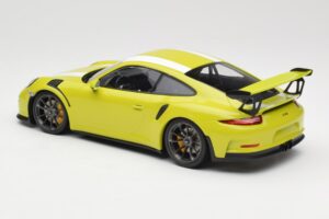 Porsche 911 991.1 GT3 RS Lizard Green & Stripes Minichamps 1:18 155066224 Metāls — attēls 5 no 6