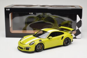 Porsche 911 991.1 GT3 RS Lizard Green & Stripes Minichamps 1:18 155066224 Metāls — attēls 6 no 6