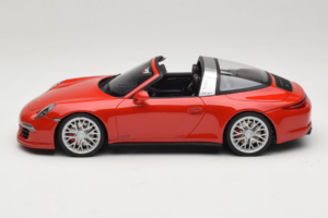 Porsche 911 991 Targa GTS Sarkans GT Spirit 1:18 GT718 Sveķi — attēls 3 no 6