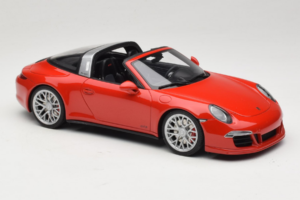 Porsche 911 991 Targa GTS Sarkans GT Spirit 1:18 GT718 Sveķi — attēls 4 no 6