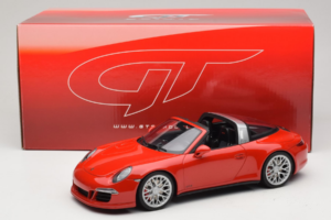 Porsche 911 991 Targa GTS Sarkans GT Spirit 1:18 GT718 Sveķi — attēls 6 no 6
