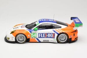 Porsche 911 991.1 GT3 R Core Autosport #54 J. Bennett / C. Braun / P. Long / N. Jonsson 24 Hours of Daytona 2017 Minichamps 1 — attēls 3 no 6