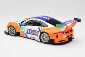 Porsche 911 991.1 GT3 R Core Autosport #54 J. Bennett / C. Braun / P. Long / N. Jonsson 24 Hours of Daytona 2017 Minichamps 1 — attēls 5 no 6