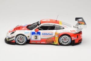 Porsche 911 991.1 GT3 R #3 Frikadelli Racing N. Siedler / K. Abbelen / S. Schmitz 24 Hours of Nurburgring 2016 Minichamps 1:1 — attēls 3 no 6