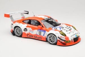 Porsche 911 991.1 GT3 R Manthey Racing #12 F. Klohs / P. Renauer 24 Hours Nurburgring 2017 Minichamps 1:18 155176912 Metāls — attēls 4 no 6