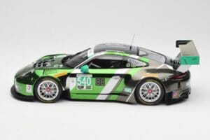 Porsche 911 991.1 GT3 R #540 Black Swan Racing P. Long / T. Pilgrim 24h Daytona 2016 Minichamps 1:18 155166540 Metāls — attēls 3 no 6