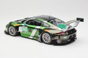 Porsche 911 991.1 GT3 R #540 Black Swan Racing P. Long / T. Pilgrim 24h Daytona 2016 Minichamps 1:18 155166540 Metāls — attēls 5 no 6