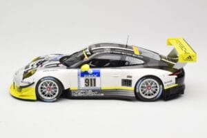 Porsche 911 991.1 GT3 R #911 Manthey Racing N. Tandy / E. Bamber 24h Nurburgring 2016 Minichamps 1:18 155166911 Metāls — attēls 3 no 6