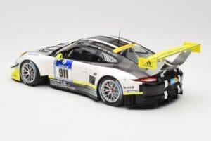 Porsche 911 991.1 GT3 R #911 Manthey Racing N. Tandy / E. Bamber 24h Nurburgring 2016 Minichamps 1:18 155166911 Metāls — attēls 5 no 6