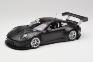 Porsche 911 991.1 GT3 R NBR Test Oktobris 2015 Melns Minichamps 1:18 155156161 Metāls