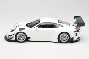Porsche 911 991.1 GT3 R Balts Ar Sudraba Diskiem Minichamps 1:18 153166000 Metāls — attēls 3 no 6