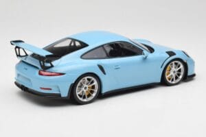 Porsche 911 991.1 GT3 RS Zils Matēti Diski Minichamps 1:18 153066235 Metāls — attēls 2 no 6