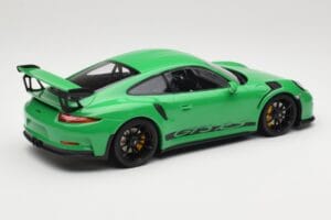 Porsche 911 991.1 GT3 RS Zaļš Melni Diski Minichamps 1:18 153066228 Metāls — attēls 2 no 6