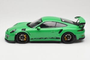 Porsche 911 991.1 GT3 RS Zaļš Melni Diski Minichamps 1:18 153066228 Metāls — attēls 3 no 6