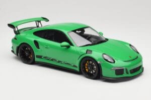 Porsche 911 991.1 GT3 RS Zaļš Melni Diski Minichamps 1:18 153066228 Metāls — attēls 4 no 6