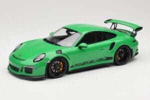 Porsche 911 991.1 GT3 RS Zaļš Melni Diski Minichamps 1:18 153066228 Metāls