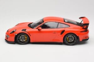 Porsche 911 991.1 GT3 RS Lava Orange Minichamps 1:18 155066220 Metāls — attēls 3 no 6
