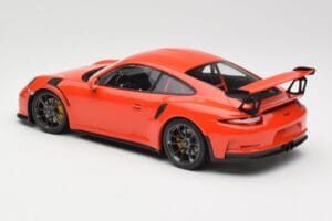Porsche 911 991.1 GT3 RS Lava Orange Minichamps 1:18 155066220 Metāls — attēls 5 no 6